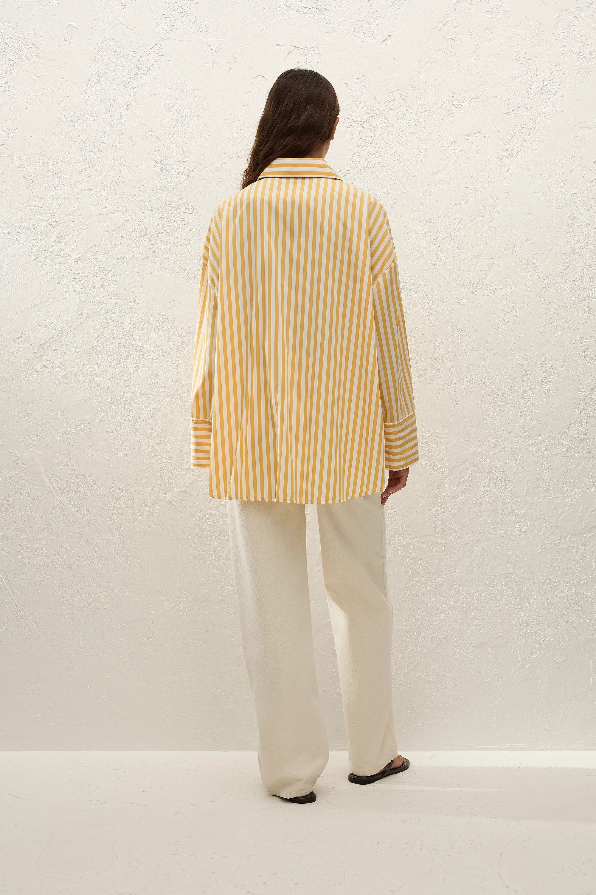 Clemente Shirt Orozco Stripe Mustard - Final Sale
