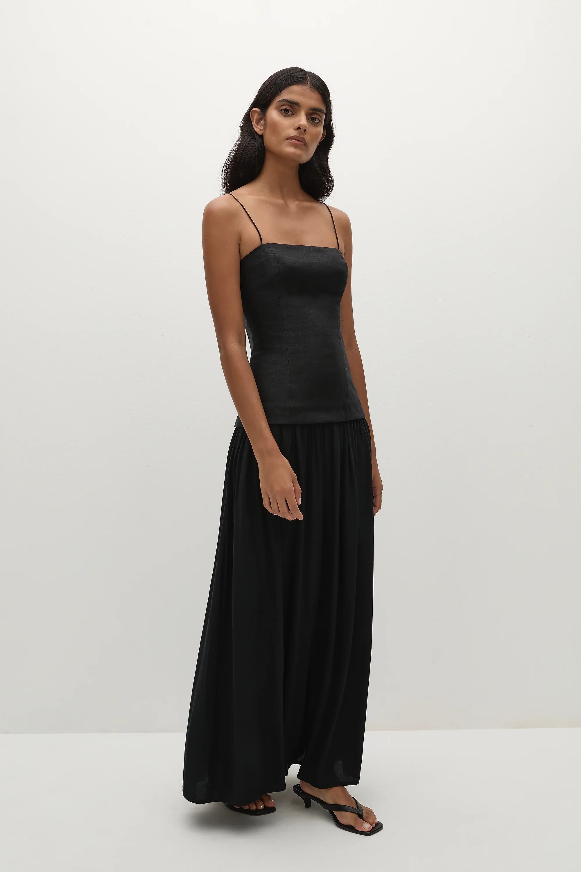 Lenise Maxi Dress Black - Final Sale