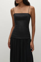 Lenise Maxi Dress Black - Final Sale