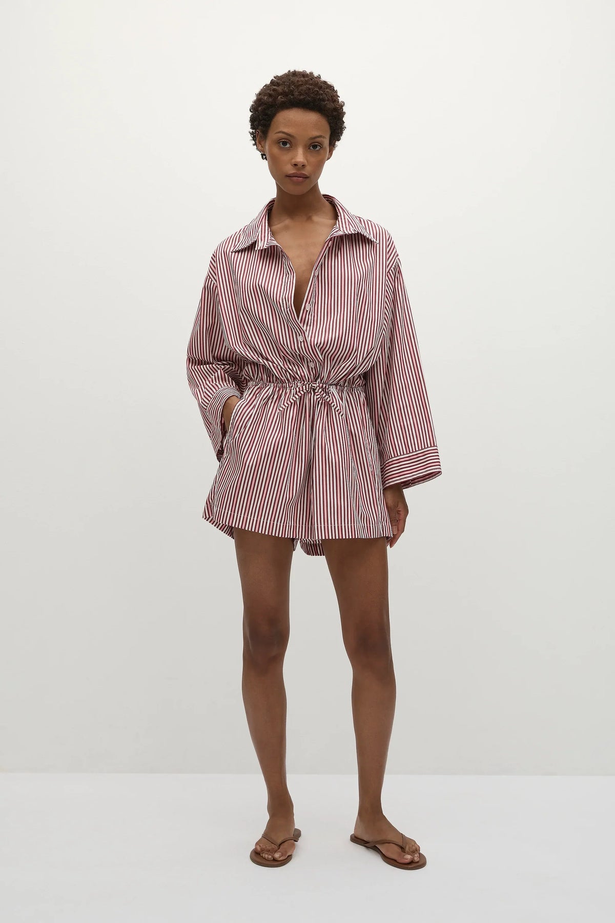 Freja Playsuit Clare Stripe - Final Sale