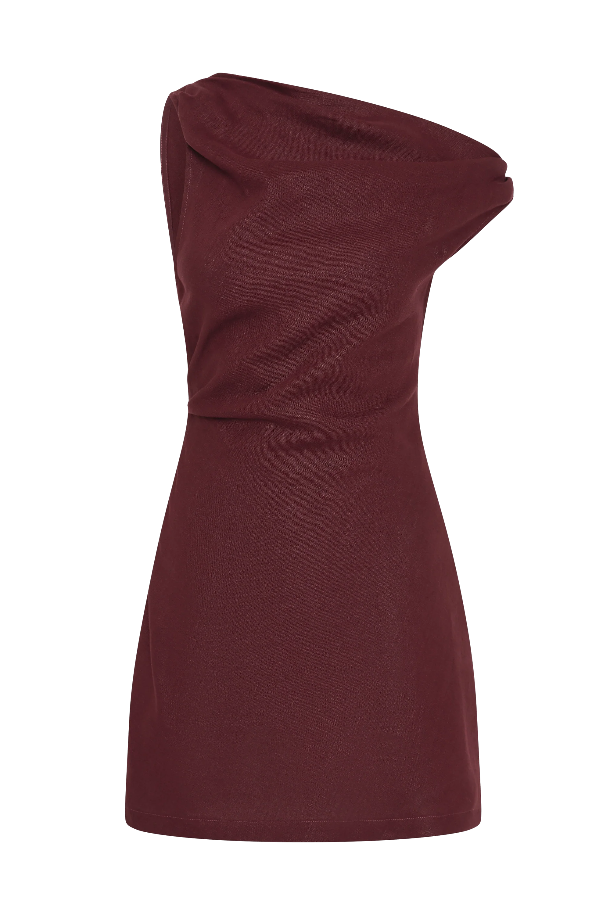 Suis Mini Dress Bordeaux - Final Sale