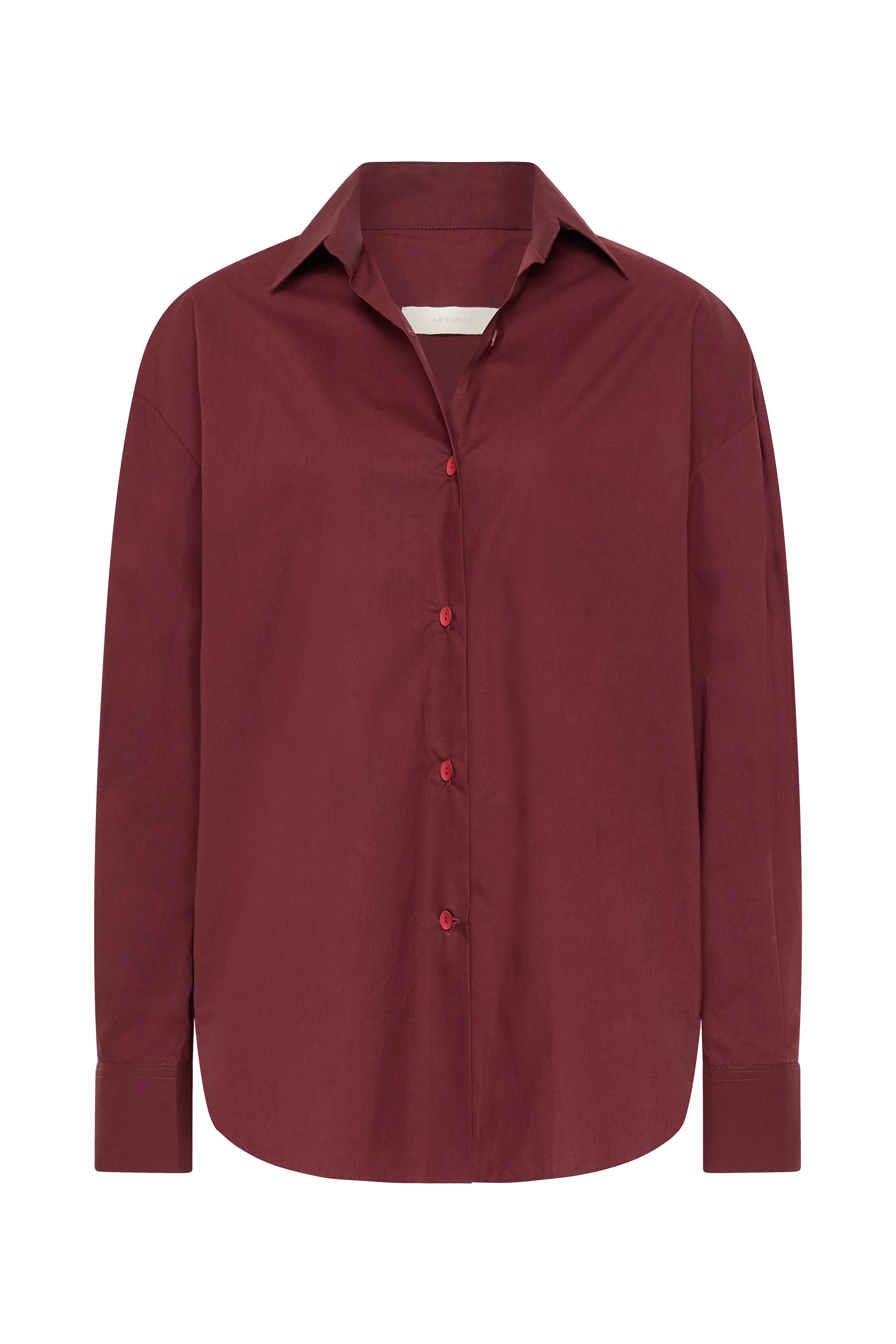 Vieste Shirt Bordeaux - Final Sale