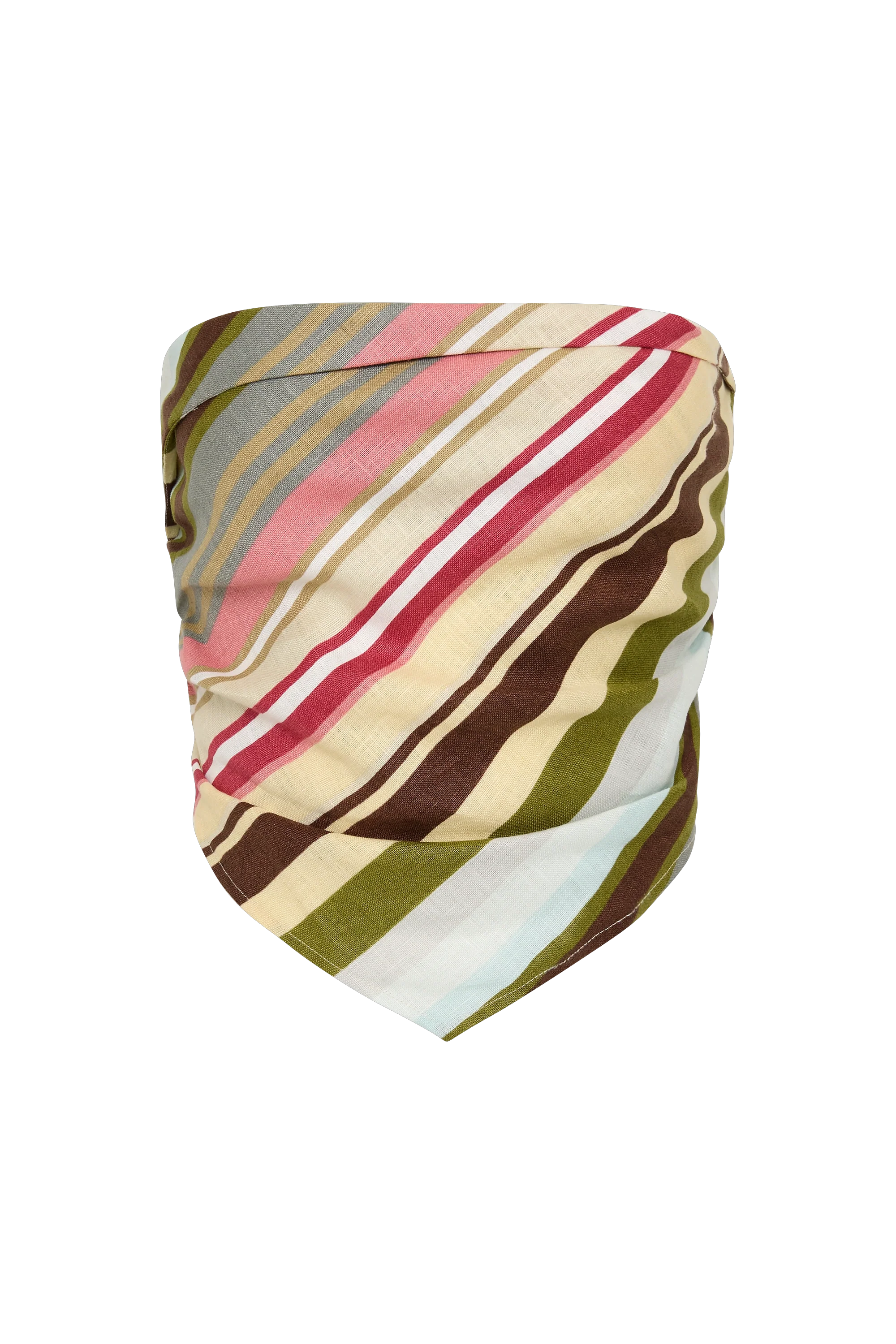 Antibes Strapless Top Meleu Stripe Multi - Final Sale