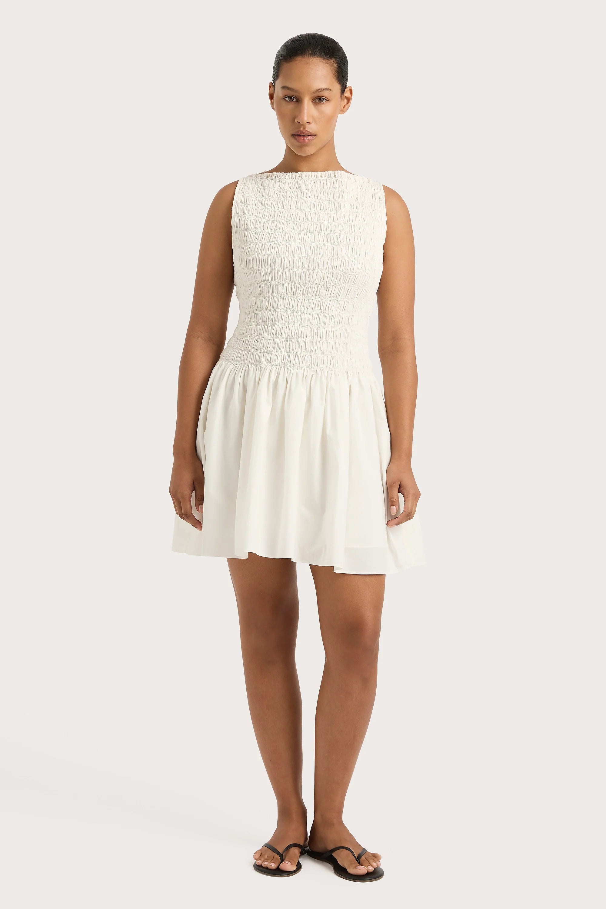 Noa Mini Dress White - Final Sale