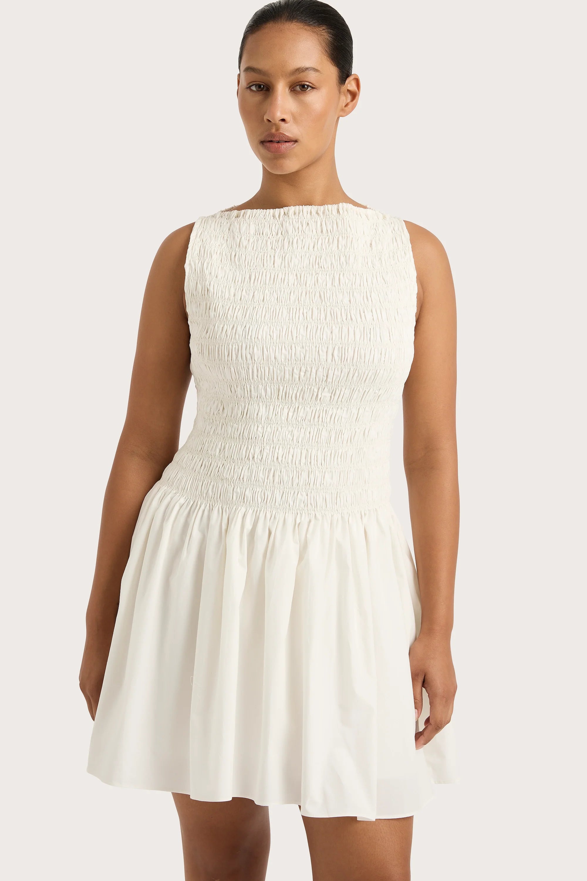 Noa Mini Dress White - Final Sale