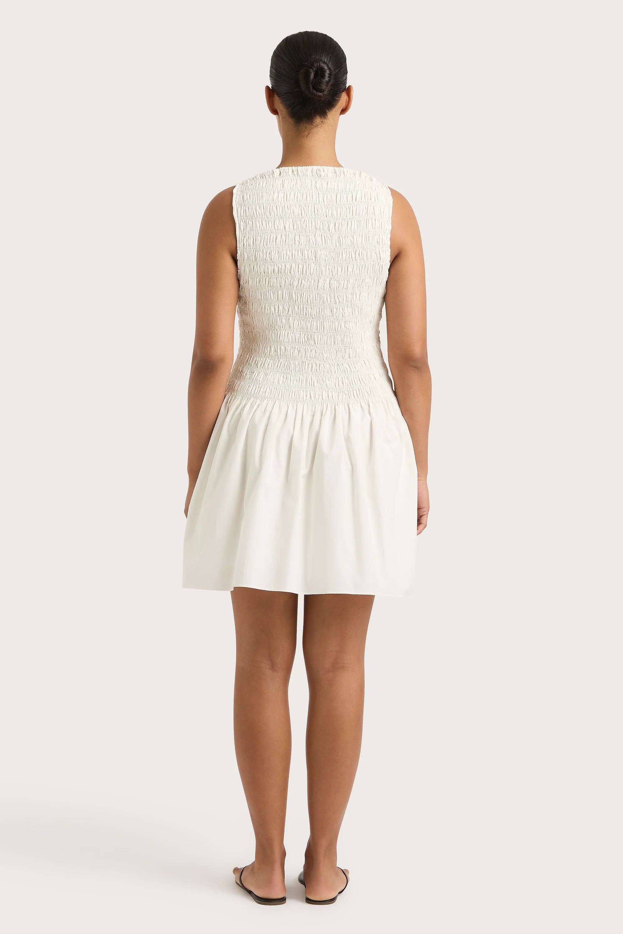 Noa Mini Dress White - Final Sale