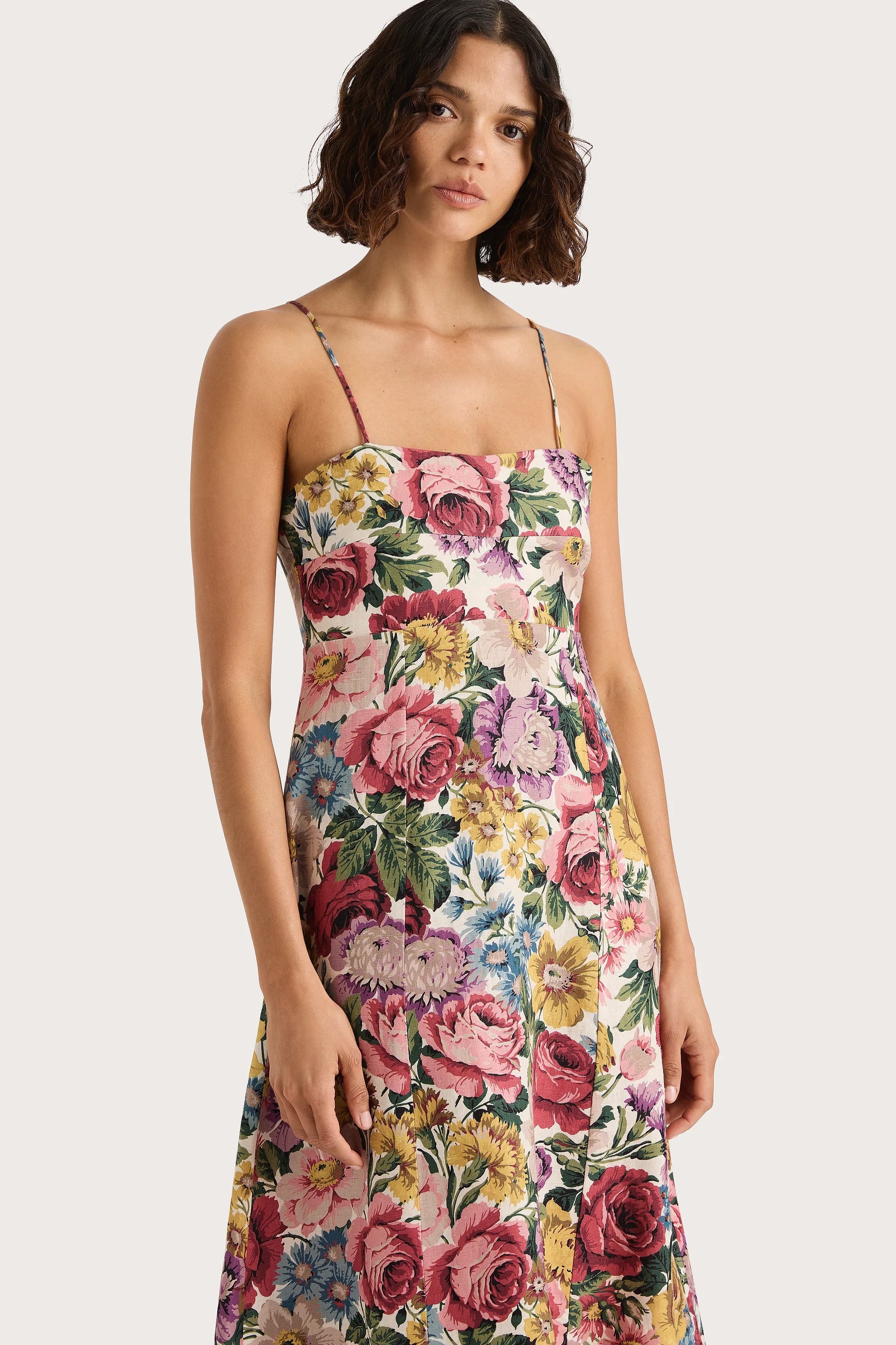 Eugenie Midi Dress Colette Floral Multi - Final Sale