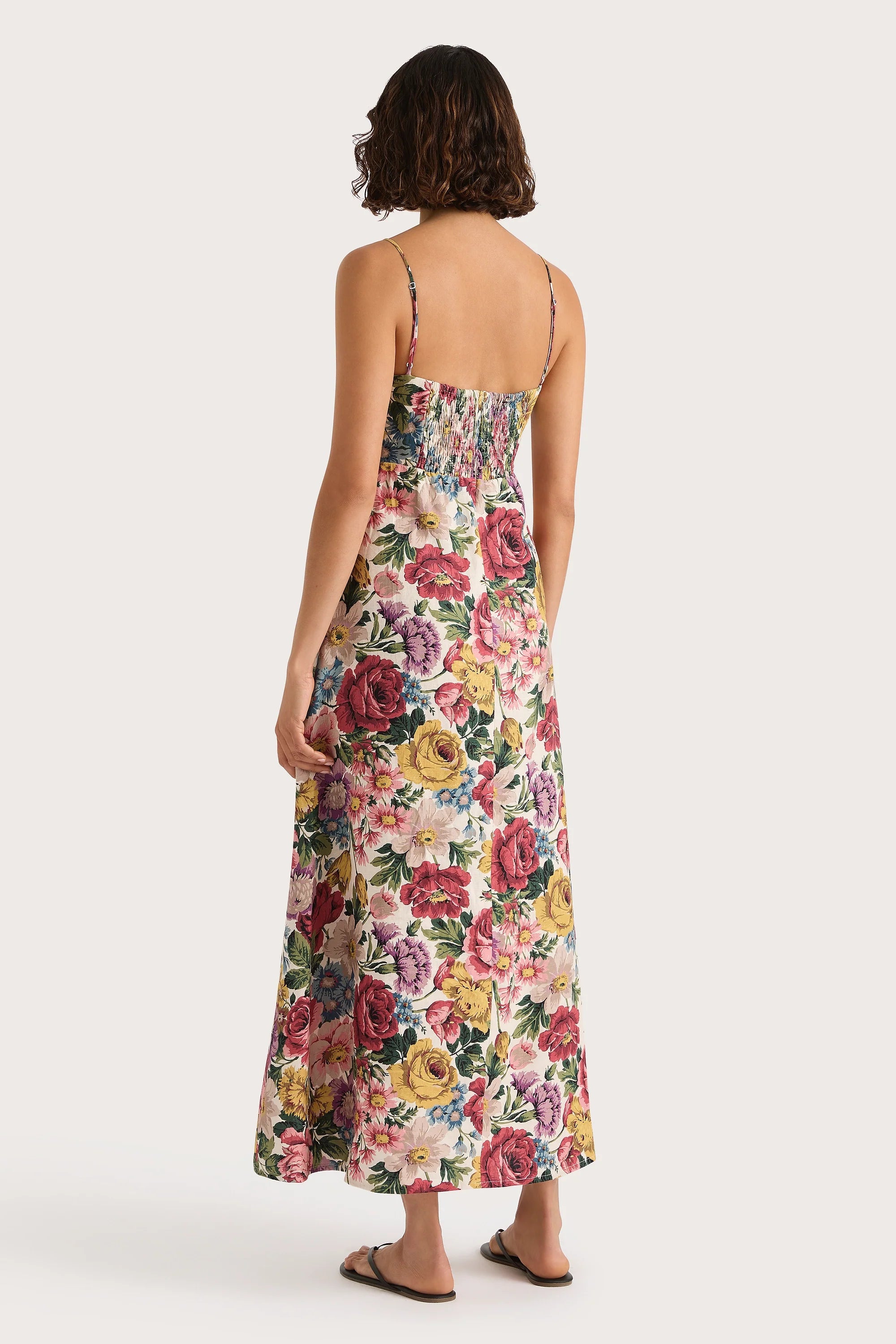 Eugenie Midi Dress Colette Floral Multi - Final Sale