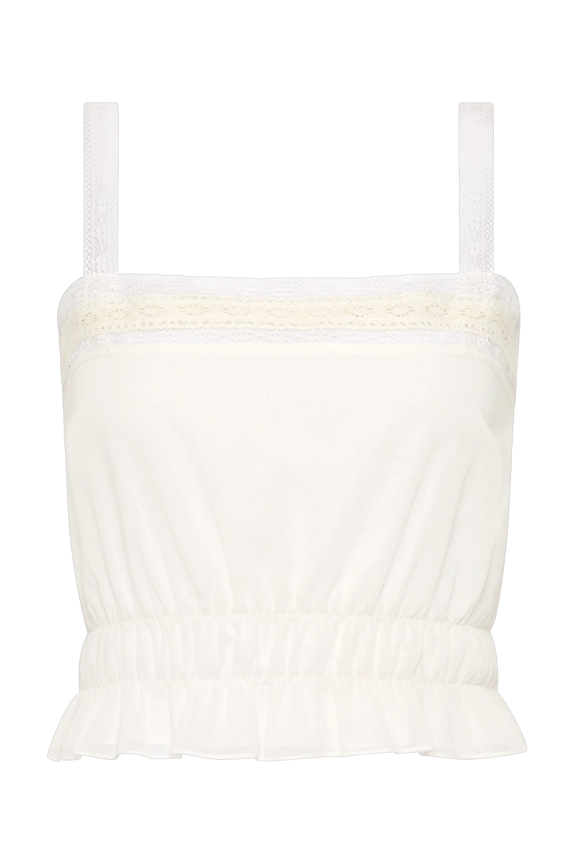 Camille Top White - Final Sale