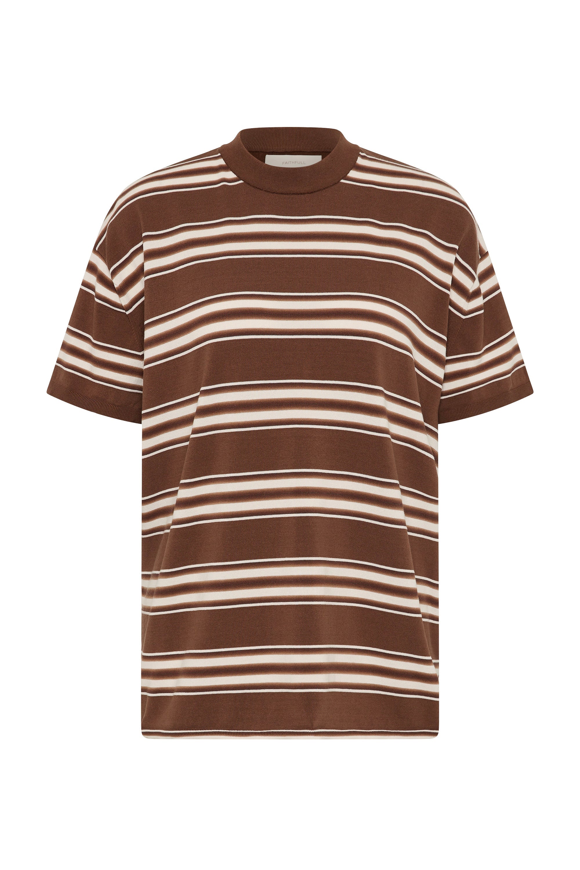 Le Paz Top Ombre Stripe Macro Carob - Final Sale