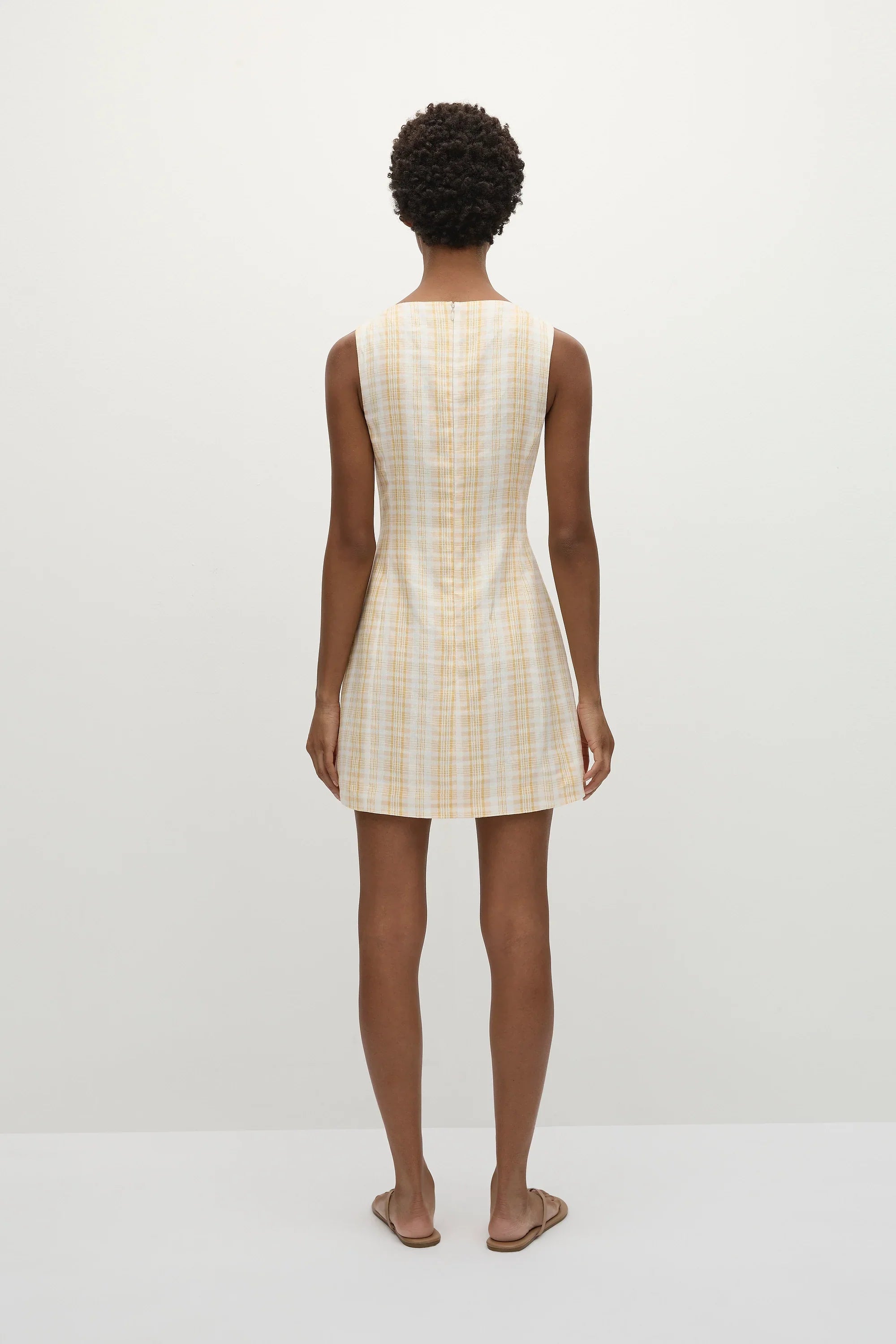 Lydie Mini Dress Piato Check - Final Sale