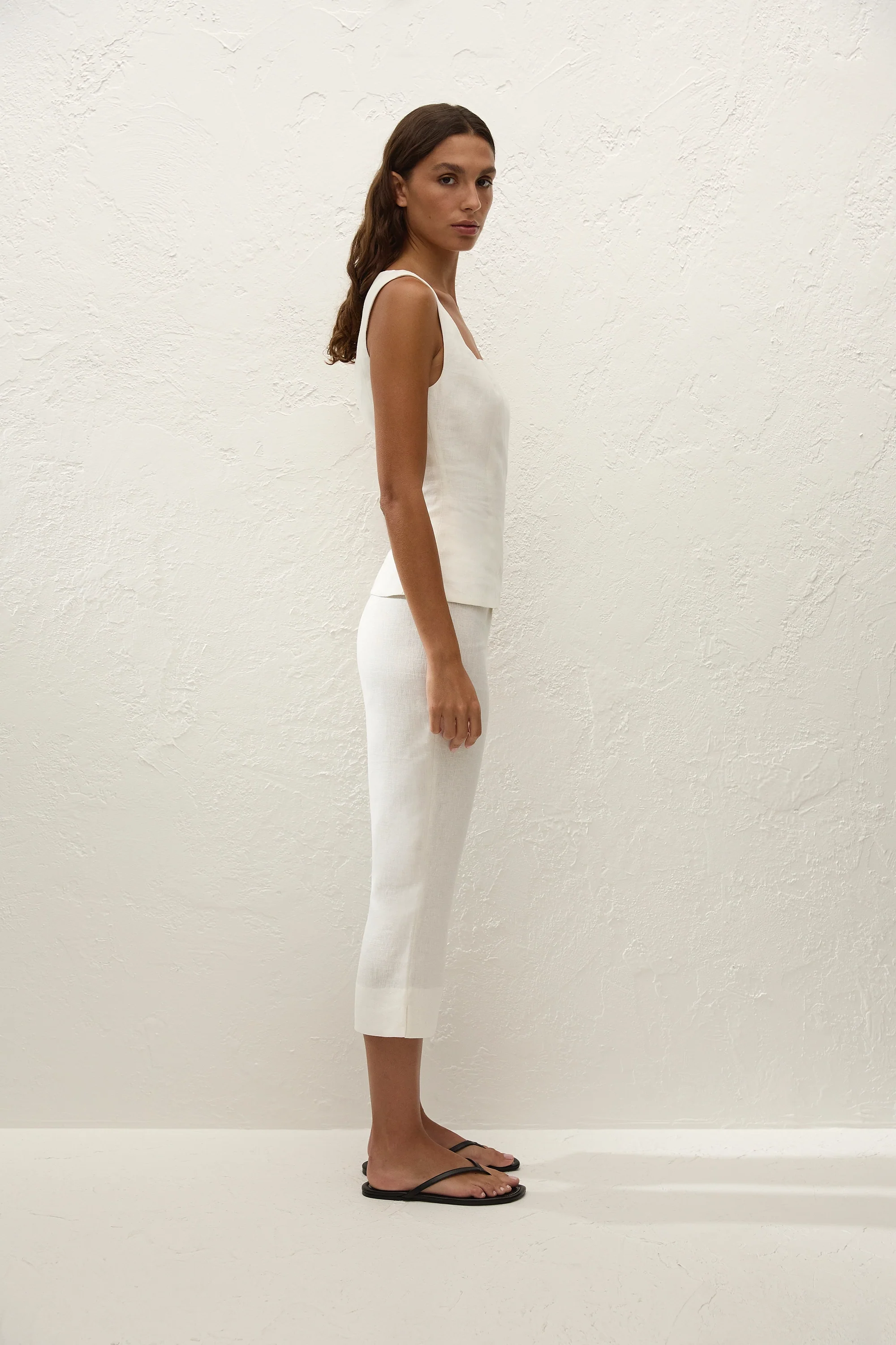 Mina Top White - Final Sale