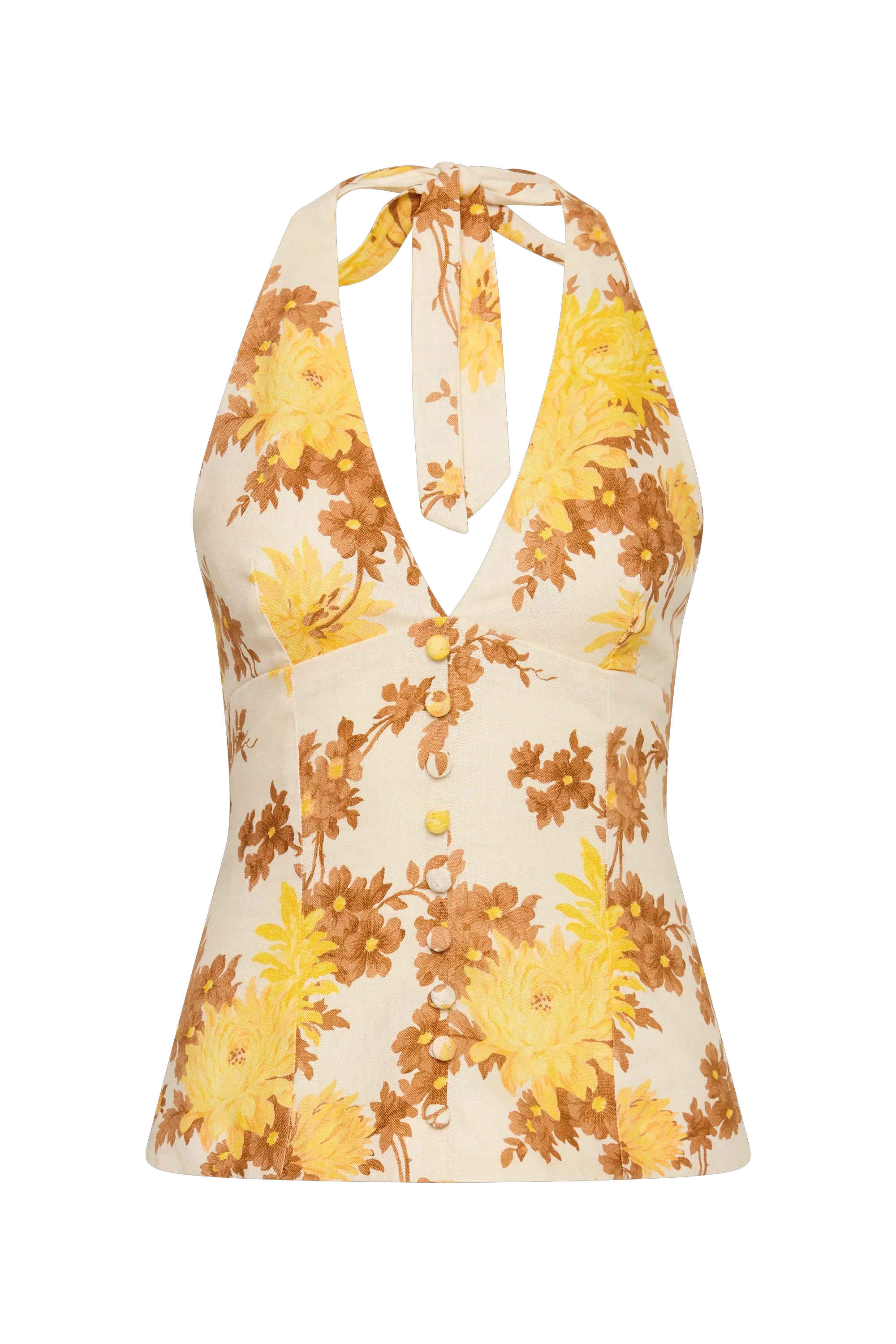 Marie Top Midsummer Floral - Final Sale