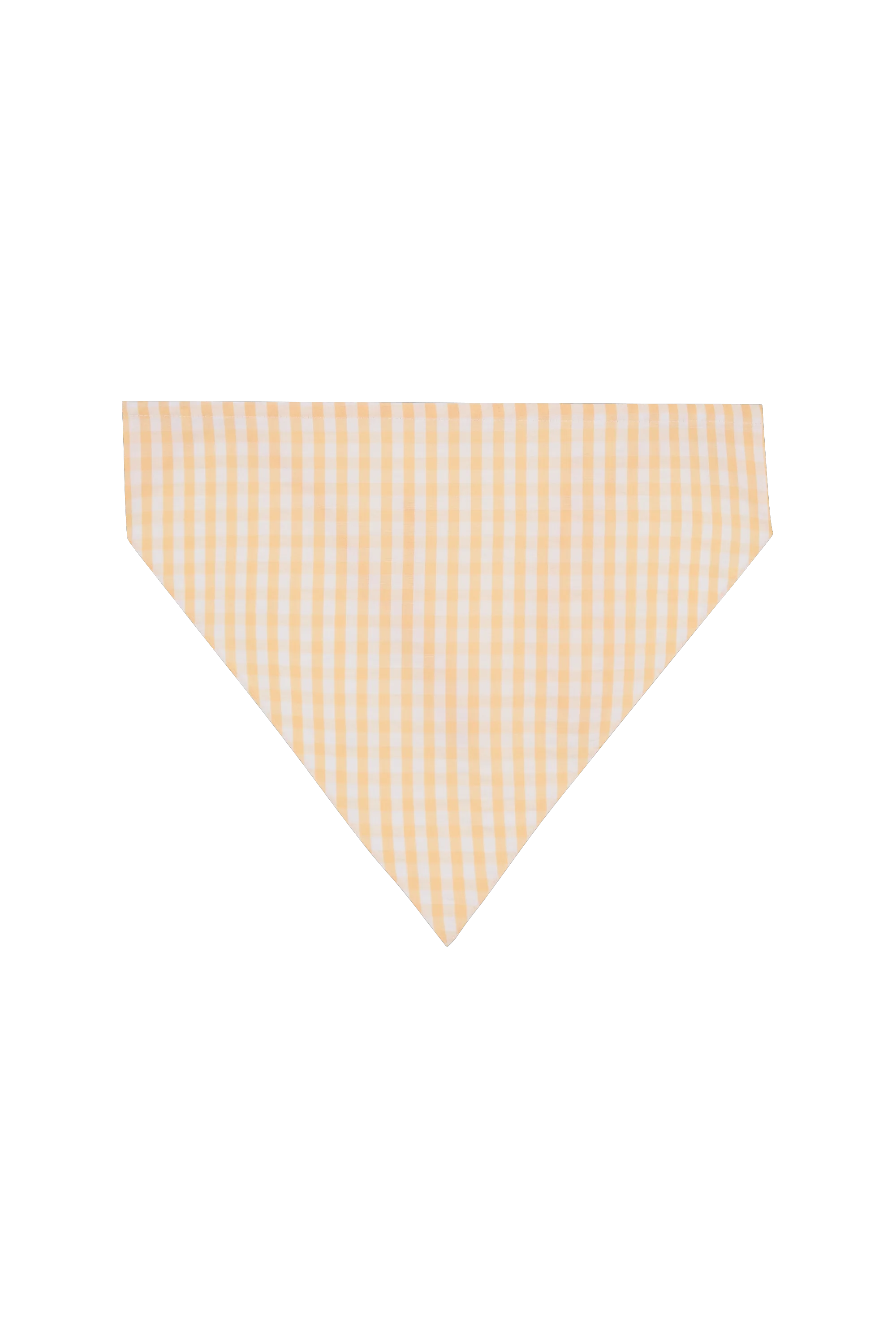 Lucia Head Scarf Butter Textured Gingham