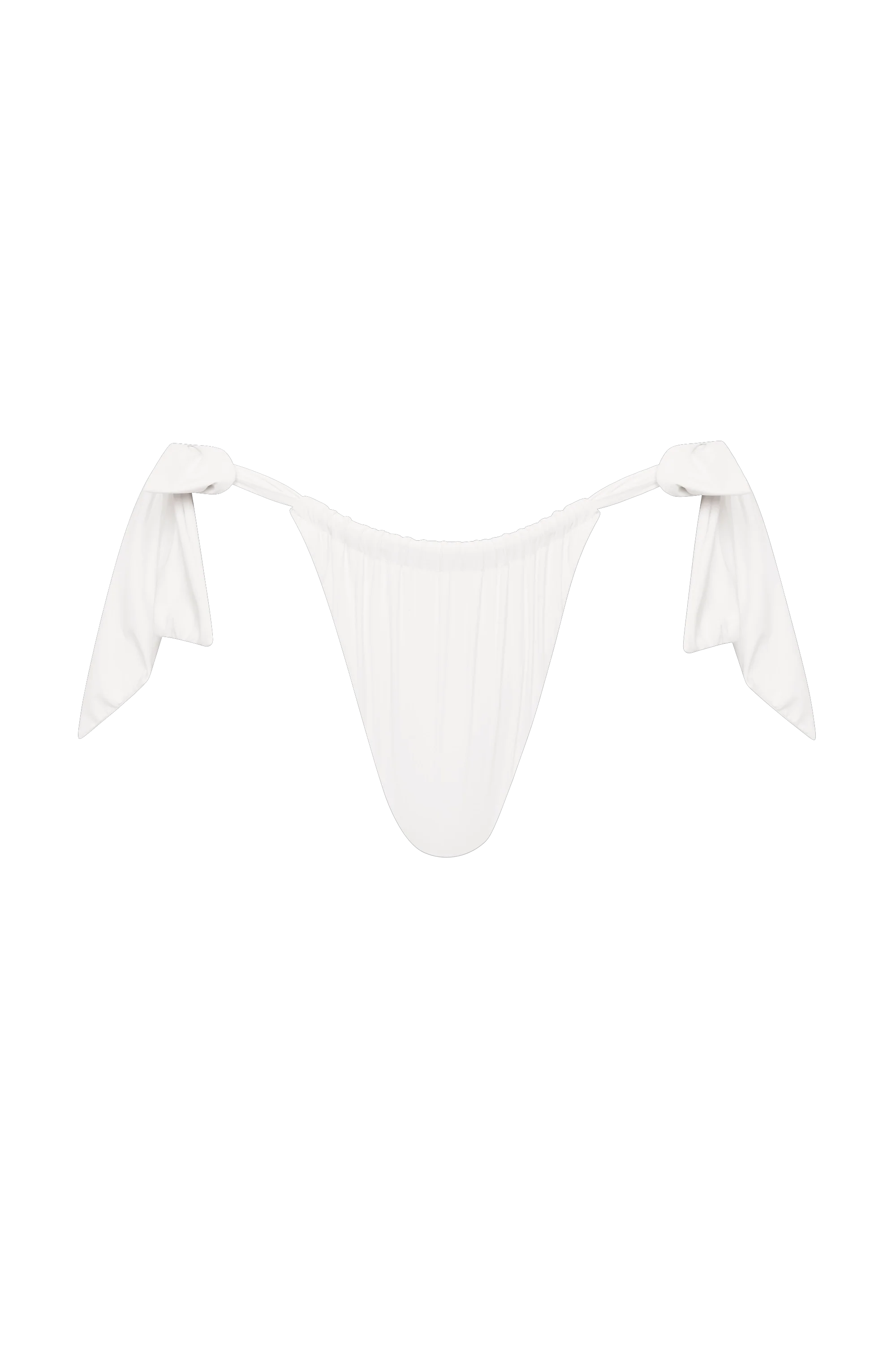 Costa Bikini Bottoms White - Final Sale