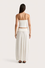 Ciele Maxi Skirt Azalea White - Final Sale