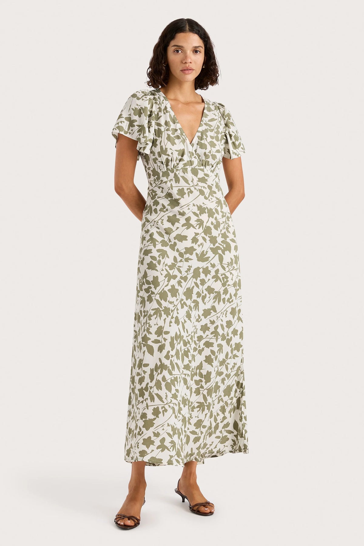 Boda Midi Dress Poplar Sage - Final Sale