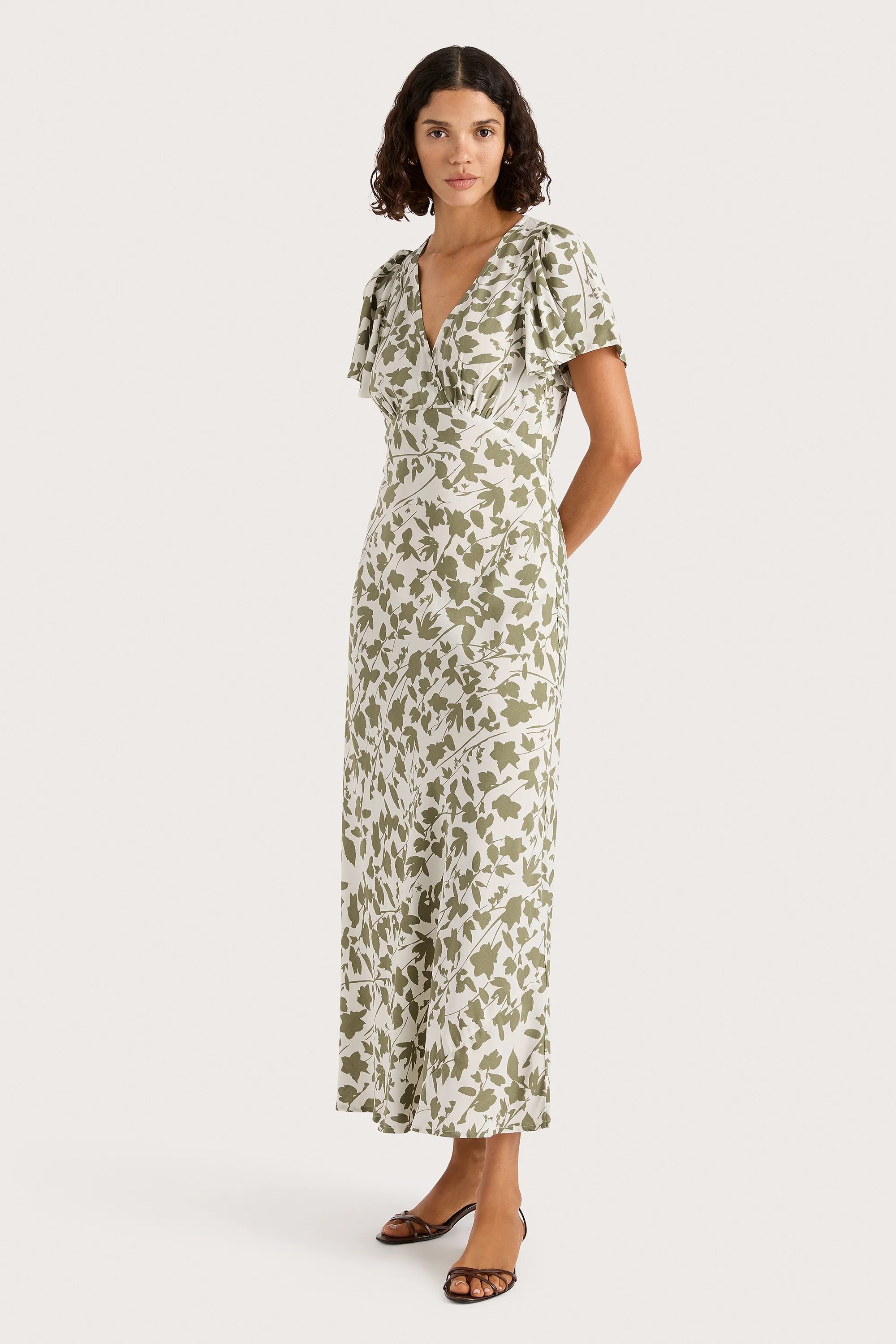 Boda Midi Dress Poplar Sage - Final Sale