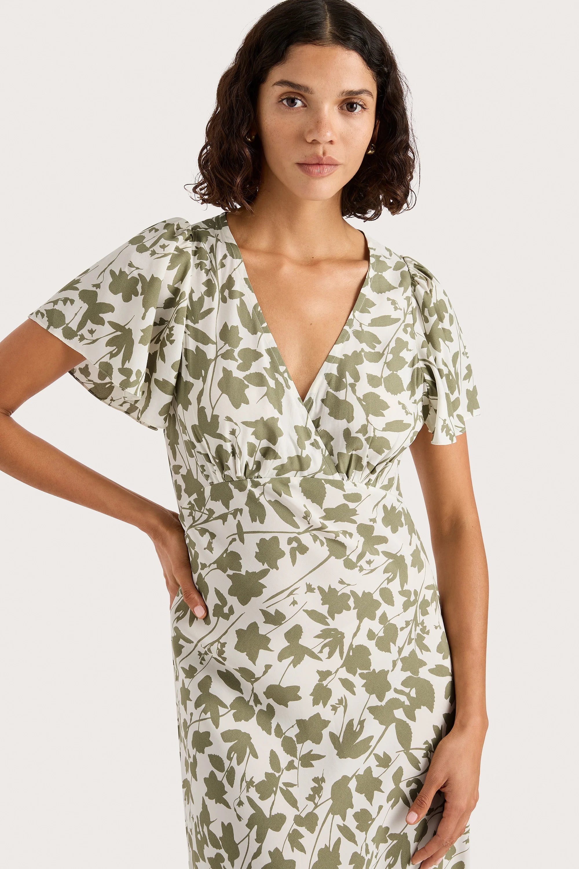 Boda Midi Dress Poplar Sage - Final Sale