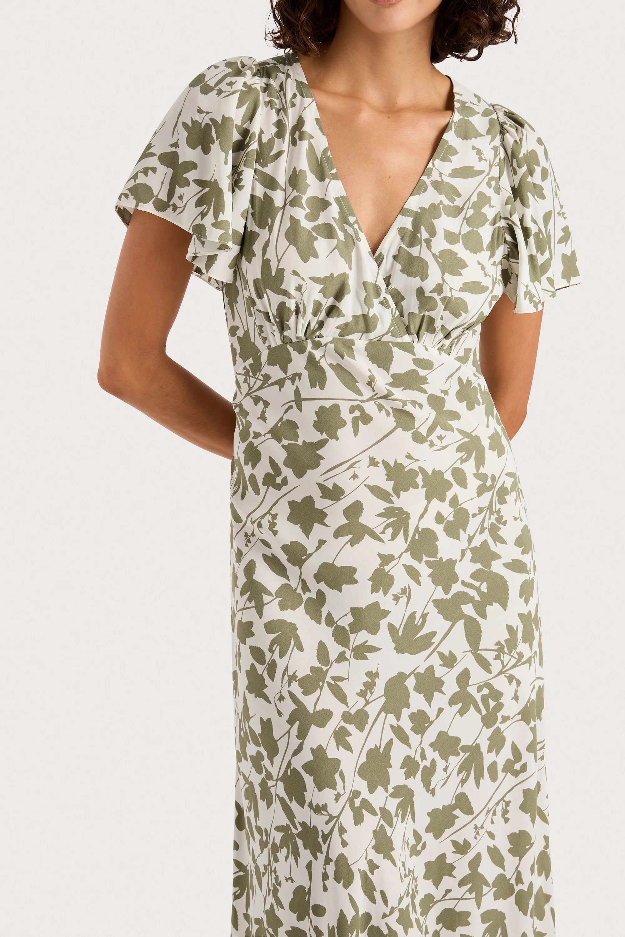 Boda Midi Dress Poplar Sage - Final Sale