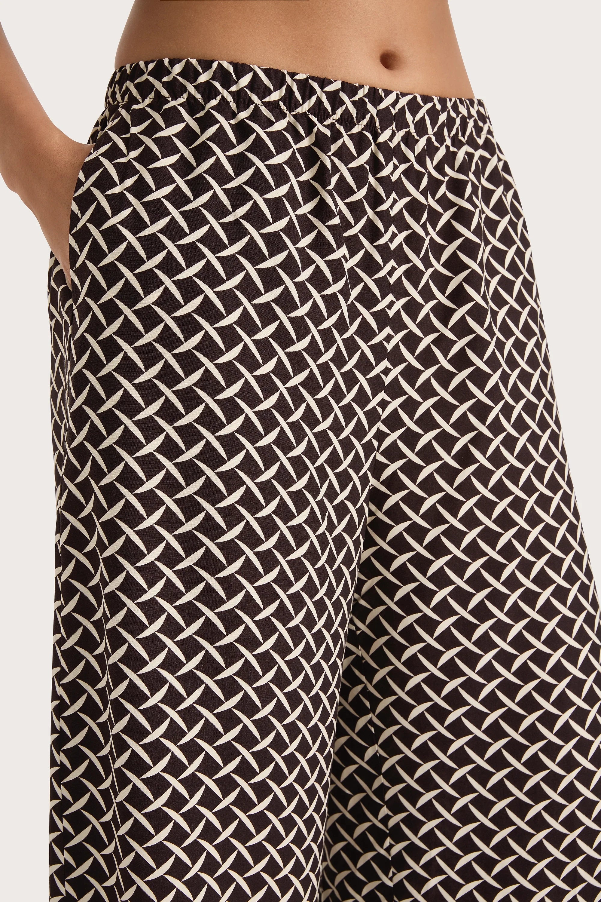 Dalene Pant Espresso Geo - Final Sale