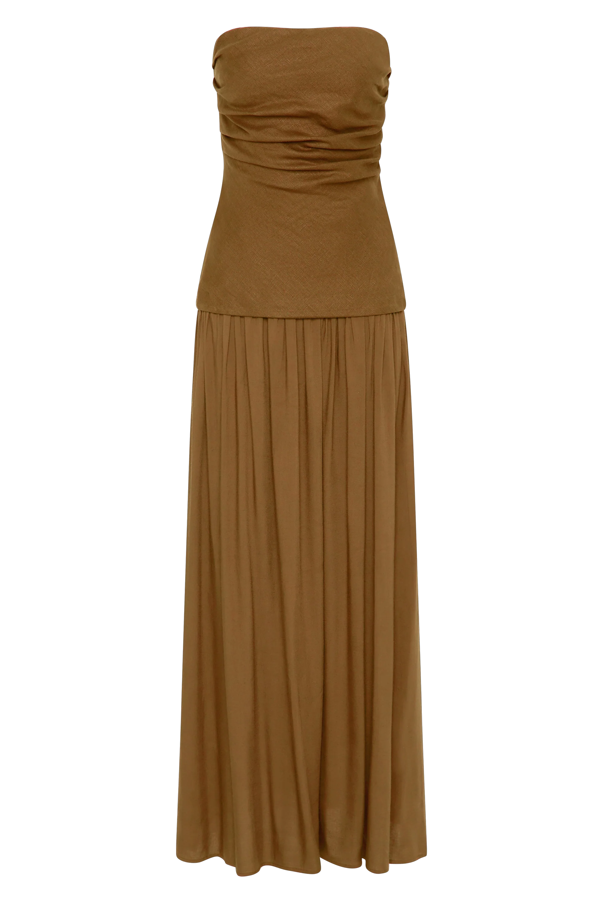 Hedy Maxi Dress Tobacco - Final Sale