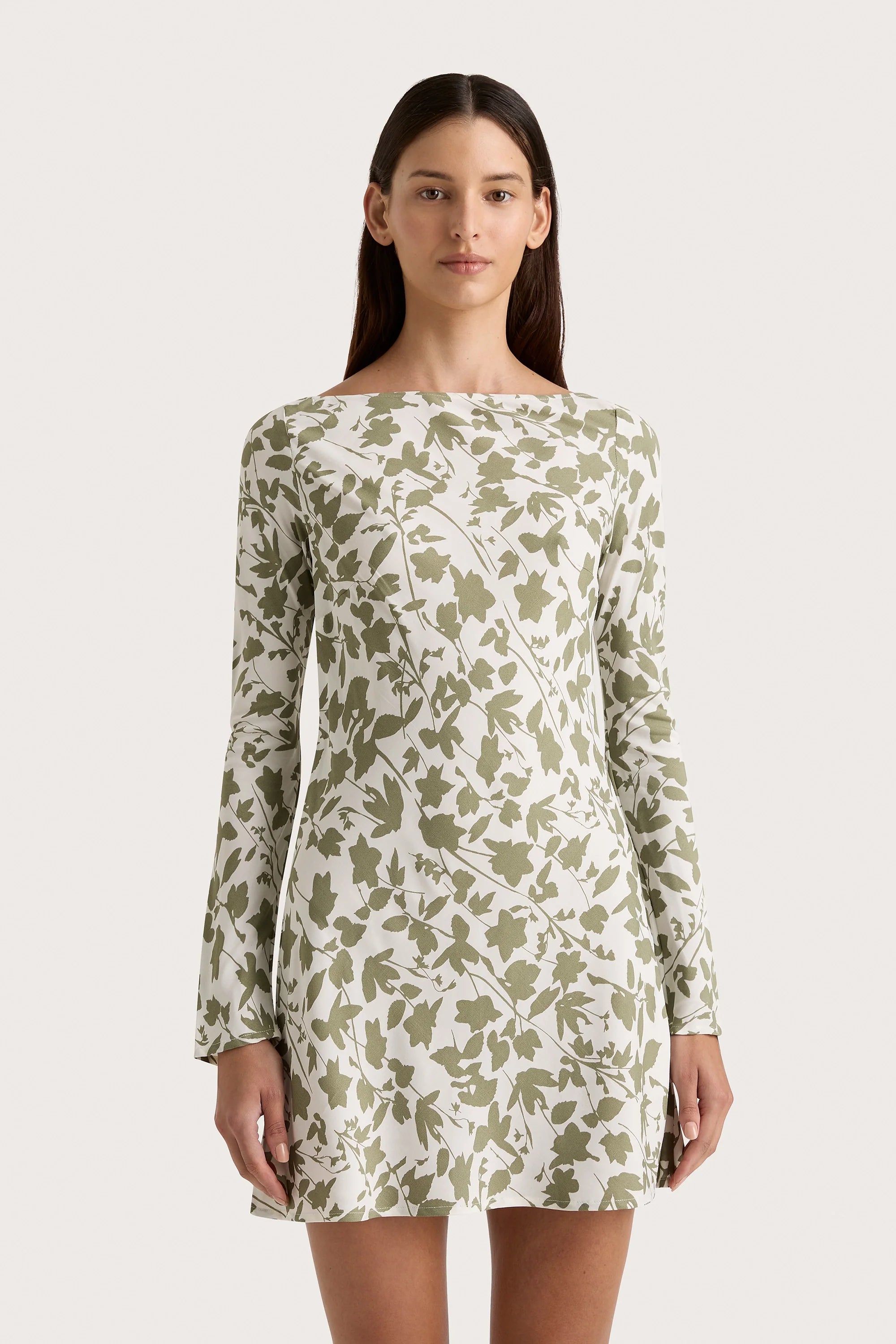 Lilou Mini Dress Poplar Sage - Final Sale
