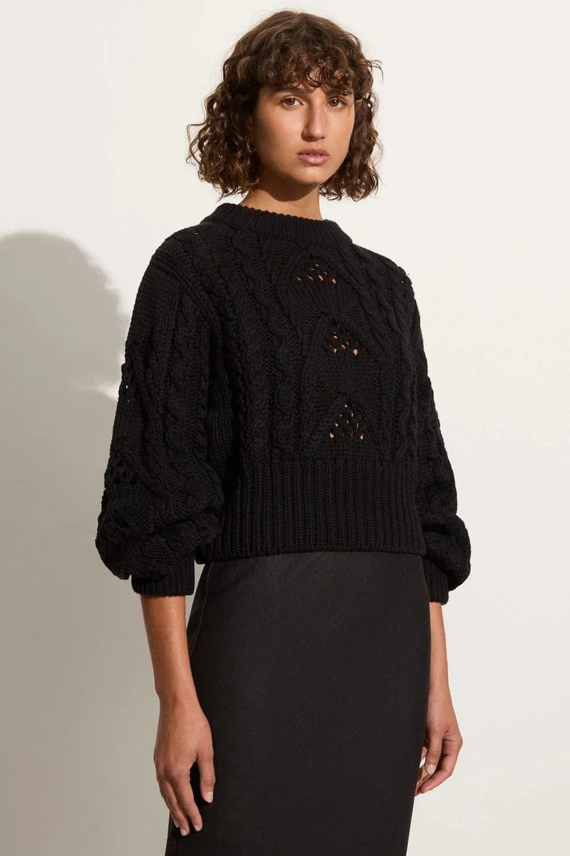 Alanna Knit Jumper Black - Final Sale
