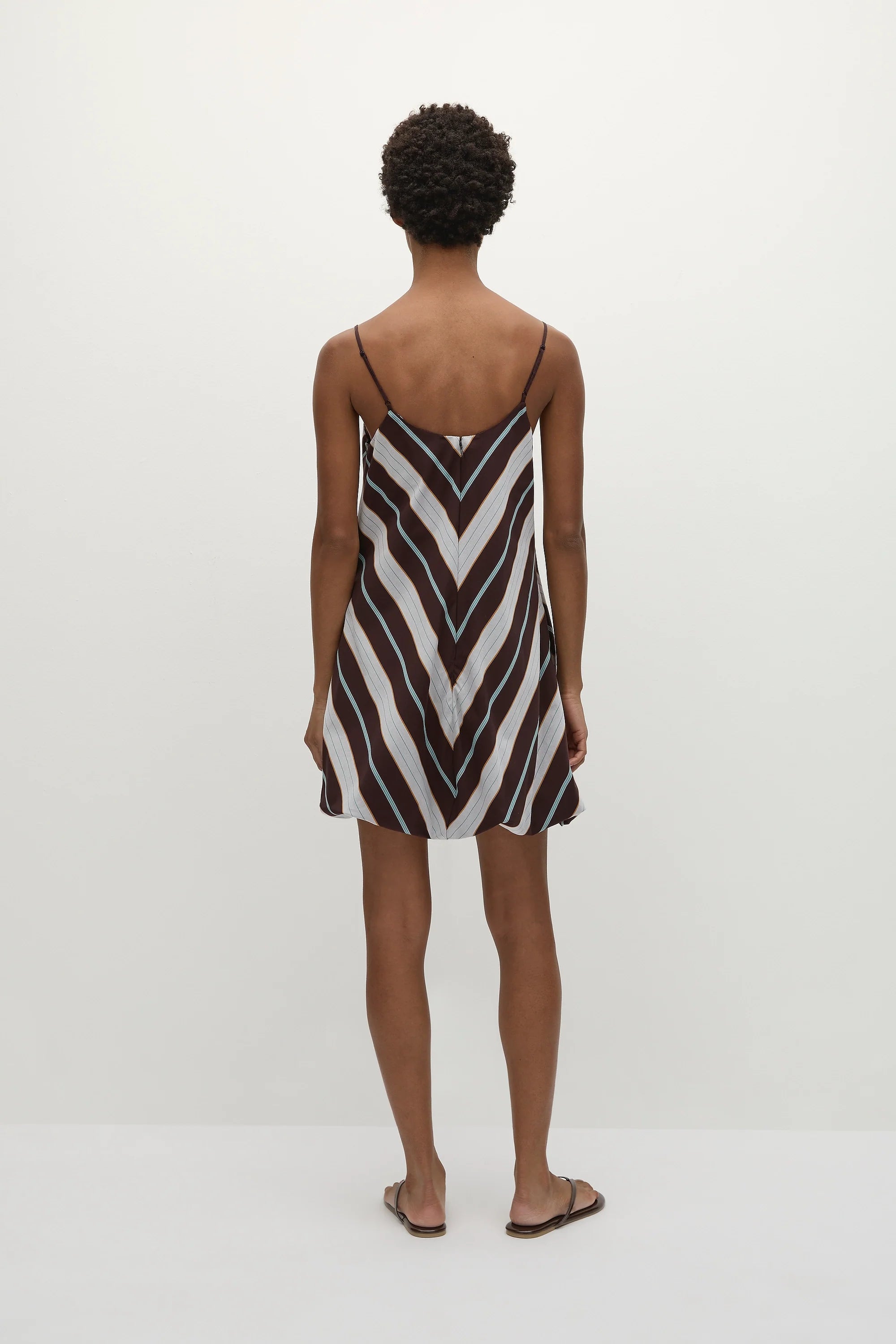 Aniela Mini Dress Athens Stripe - Final Sale