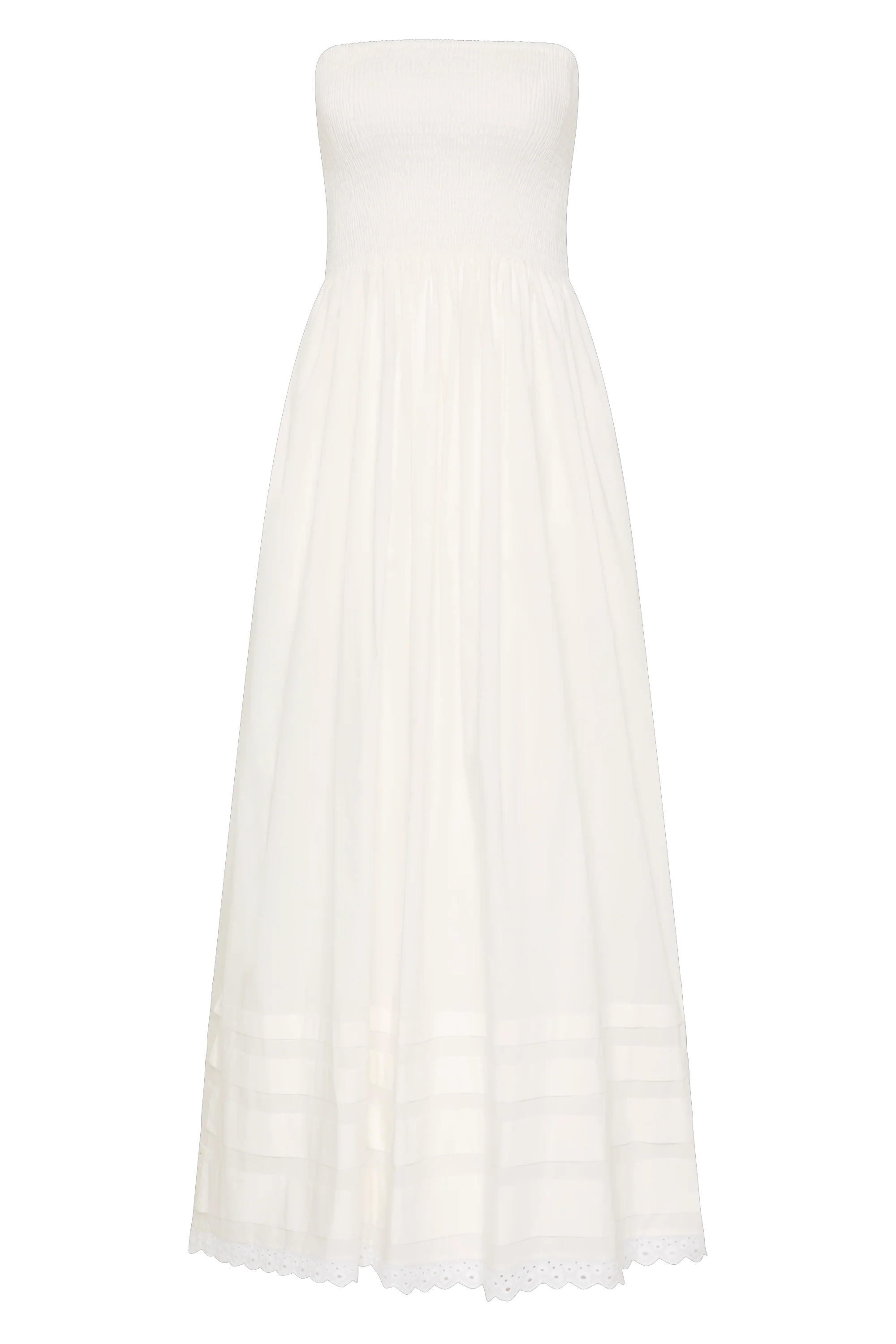 Iben Midi Dress White - Final Sale