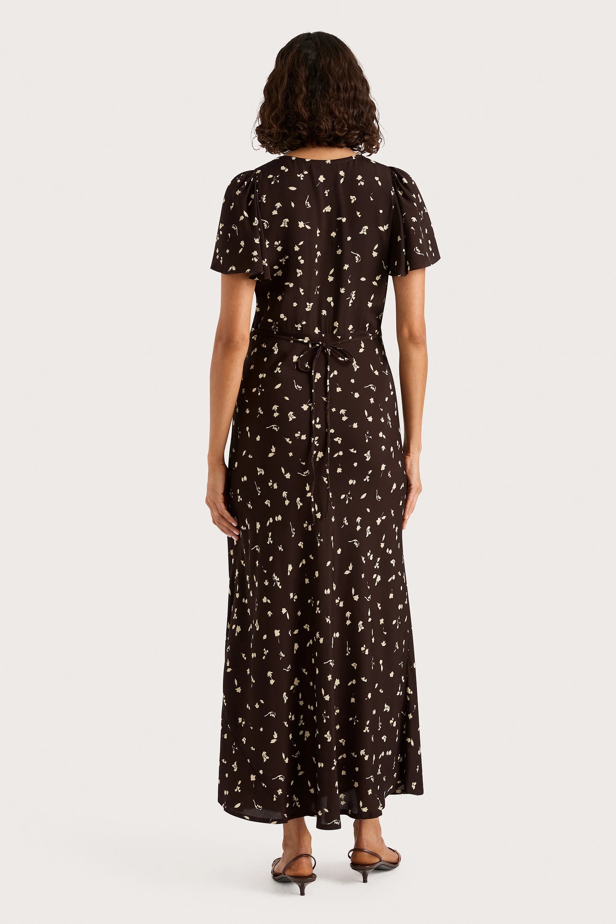 Boda Midi Dress Clover Brown - Final Sale