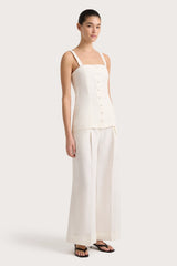 Corbiere Vest White - Final Sale