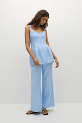 Syna Pant Mineral Blue - Final Sale