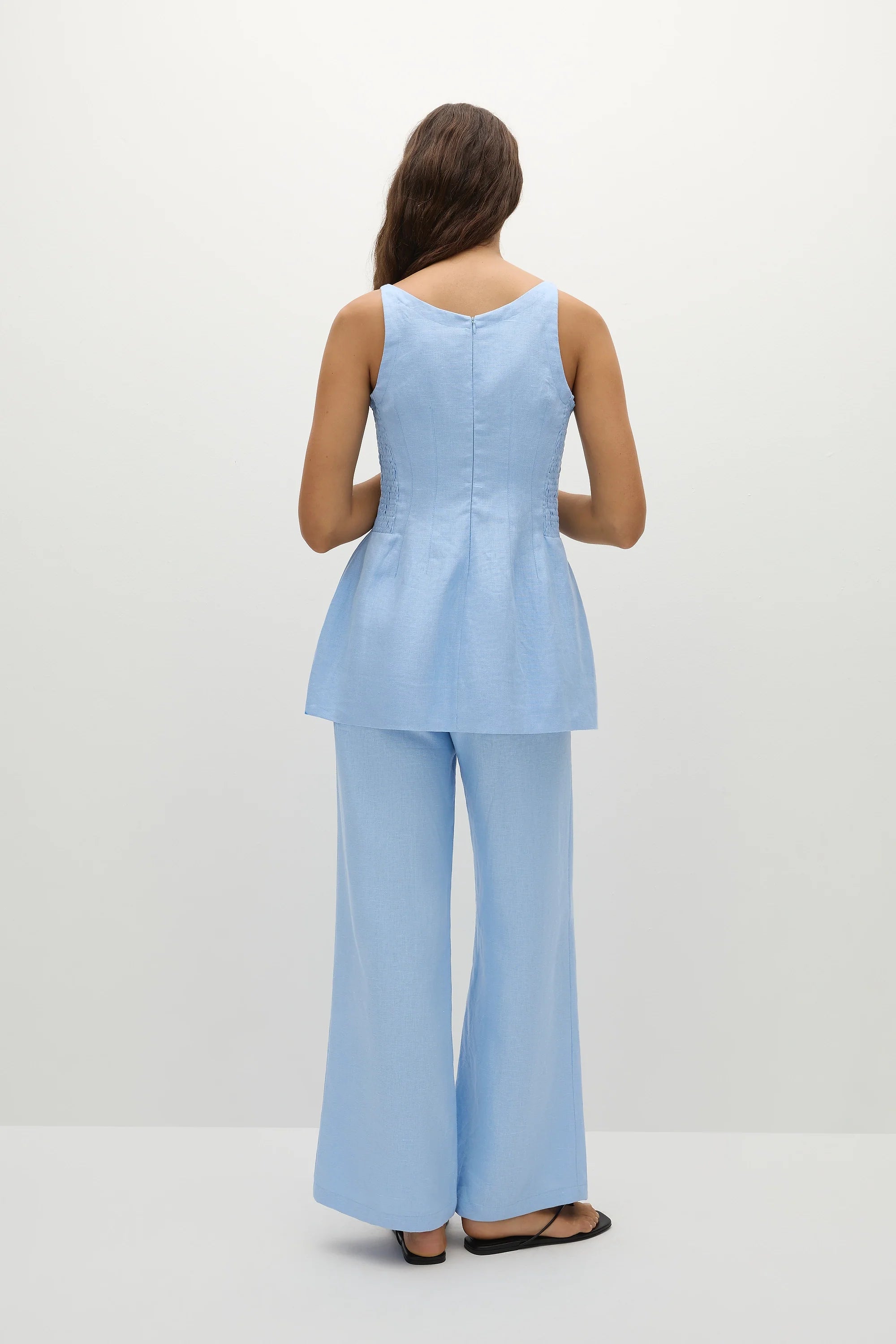 Syna Pant Mineral Blue - Final Sale