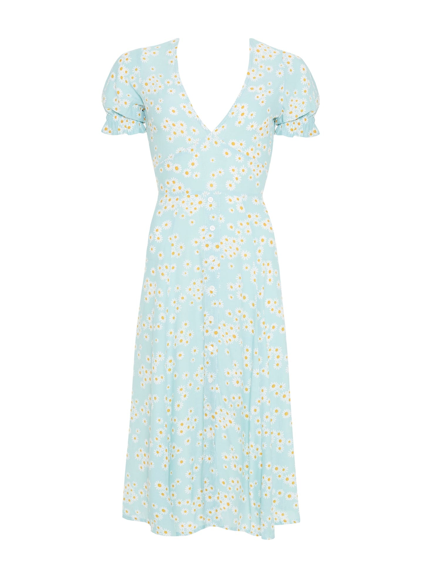 Ari Midi Dress Zhoe Floral Print - Final Sale
